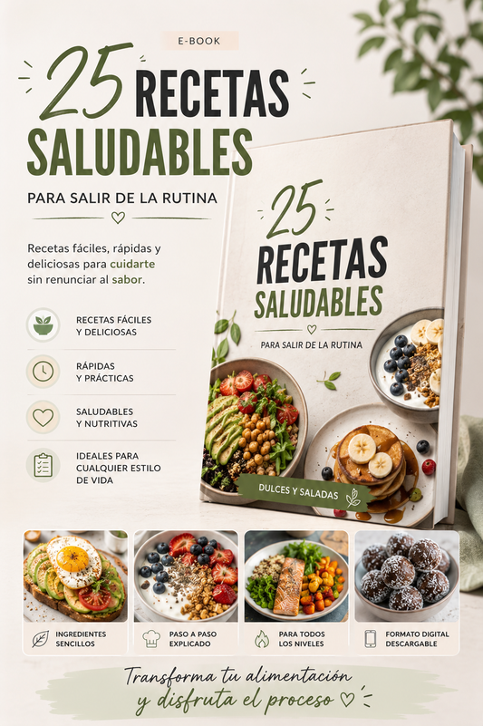 25 Recetas Saludables